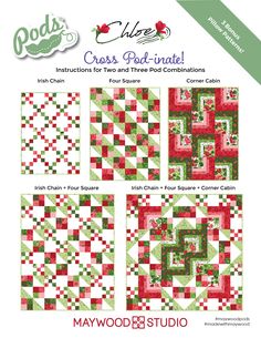 an image of a quilt pattern for the maywood studio class