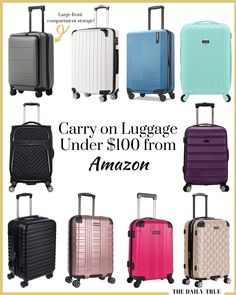 Carry On Luggage Size, Amazon Carry On Luggage, Month Of June, Best Carry On Luggage, Best Luggage, Luggage Sizes, Carry On Suitcase