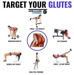 Glute Workout Beginner, Workout Beginner Gym, Arching Your Back, Open Your Hips, Beginner Gym, Best Bodyweight Exercises, Glute Exercise, Single Leg Hip Thrust, Barbell Hip Thrust