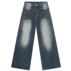 Add timeless style to your wardrobe with these vintage faded straight-leg jeans, featuring a classic design and a perfectly worn-in look. The straight-leg fit provides a comfortable, versatile option for everyday wear, making these jeans a go-to choice for casual, effortless outfits. Perfect for pairing with your favorite tops and shoes. Effortless Outfit, Fits Inspo, Pinterest Closet, Blue Denim Jeans, Classic Blue, Jeans For Sale, Fast Fashion, Pocket Design, Fitness Inspo