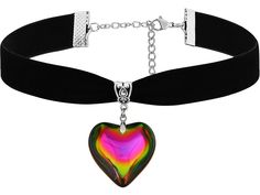 PRICES MAY VARY. GOTHIC VINTAGE HEART CHOKER NECKLACE: The heart symbol is universally recognized as a symbol of love, affection, and emotion. This heart velvet choker is suitable for everyday wear or special occasions, making it a perfect gift for someone special or a cherished addition to any jewelry collection. SIZE: Total Length - approx. 12.6 inches, extender chain: 4.7 inches. Heart Pendant measures 1.3 inches in diameter MATERIAL: Choker is made of Soft Black Velvet and glass. It's comfor Gothic Green, New Year Jewelry, Choker Necklace Black, Gothic Heart, Birthday Party Halloween, Gothic Choker, Goth Choker, Aesthetic Necklace, Necklace Y2k