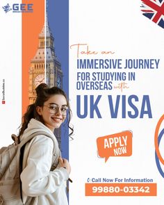 an advertisement for the uk visa application