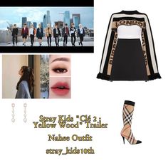 Stage Fashion, Ming Xi, Korean Fashion Kpop Inspired Outfits, Stray Kids Outfits, Kpop Fits, Yellow Wood, Korean Fashion Kpop, Preformance Outfits, Concert Outfits