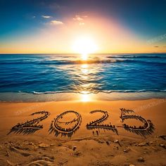 New Year 2025, Beach theme background with Sunrise wallpaper 2025 Wallpaper, Gradient Image, Sunrise Wallpaper, Creative Branding Design, Warriors Wallpaper, Scary Wallpaper, Birthday Wallpaper, Happy New Year Images, New Year Images