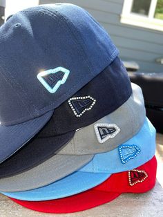 Fast and Free shipping from USA Pink, Green, and White also available through my other listings I normally ship next day Save when you buy more! Feel free to message me with any questions :) A Frame Hat, N.w.a Aesthetic, Ny Cap, Custom Fitted Hats, Swag Hats, Dope Hats, Hat Aesthetic, Streetwear Outfit Ideas, Creative Photoshoot Ideas