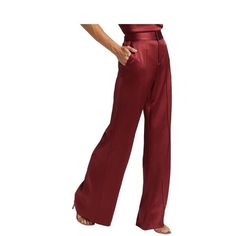 This is an authentic House Of Harlow satin Pants 100% Polyester but i feel some stretch on the material ELASTICIZED BACK Measurements as a courtesy  taken on one side unstretched SIZE LARGE Waist 15.5" Hips 25" INSEAM 32' RISE 13" TOTAL LENGTH 44" SIZE MEDIUM Waist 14.5" Hips 24" INSEAM 32' RISE 12" TOTAL LENGTH 43" SIZE SMALL Waist 13.5" Hips 23" INSEAM 32' RISE 12" TOTAL LENGTH 42" ALL my items has been bought on departments stores so they may been try on"s, returns, exchanges or have some shelf life If is any professional pictures please note that some times they NOT exactly as the piece im selling ALWAYS follow my own pictures If you have any question please e mail me Thank you for visiting my store Casa D'Clothes