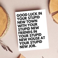 Moving Away Gift Farewell Funny Goodbye Good Luck Card Going Away Gifts Inappropriate Offensive Hilarious Card for Friend Rude Snarky Cards - Etsy Job Quotes Funny, Farewell Greetings, Funny Goodbye, Goodbye And Good Luck, Farewell Cards, Goodbye Gifts