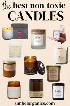 11 non-toxic candles brands Nontoxic Candles, Nontoxic Living, Chemical Free Living, Safe Candles, Environmentally Friendly Living, Relaxing Home, Paraffin Wax Candles