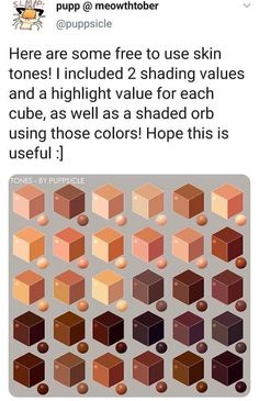 an image of some sort of cubes that are brown and orange, with the text here