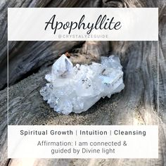 Apophyllite Crystals Meaning, Apophyllite Meaning, Affirmations Board, Healing Crystals For You, Channeling Energy