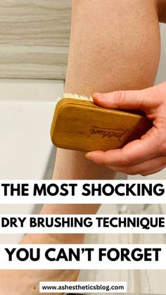 This guide to dry brushing has improved my dry brushing technique so much. and now I know exactly what dry brushing brush is best to use. So helpful!