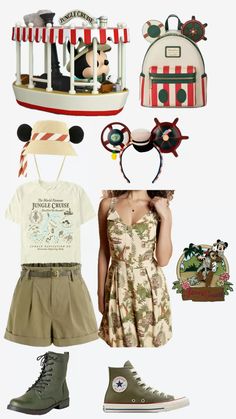 Jungle cruise inspired outfits #junglecruise #disneyparks #disneybound