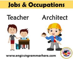 jobs and occupations in the english language are important for students to learn, read or study