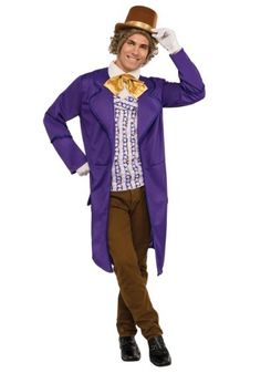 a man in a purple jacket and top hat posing for the camera with his hands on his head