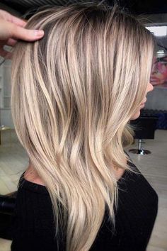 Blond Hairstyles, Blonde Hairstyles, Hair Color Techniques, Penteado Cabelo Curto, Ombre Hair Color, Long Blonde, Hair Color Balayage