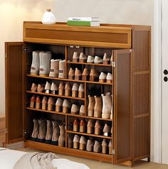 PRICES MAY VARY. Shoe Rack With Doors, Shoes Rack Design, Wooden Shoe Rack Designs, Shoe Rack Cabinet Design, Shoe Storage Cabinet With Doors, Shoe Rack Drawer, Shoe Rack Design, Shoe Cabinet Design, Wooden Shoe Rack