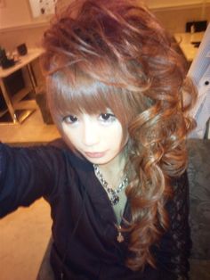 六花星☆ Kiyomi Haunterly, Glitzy Glam, Side Ponytail, Hair Color Blue, Face Hair