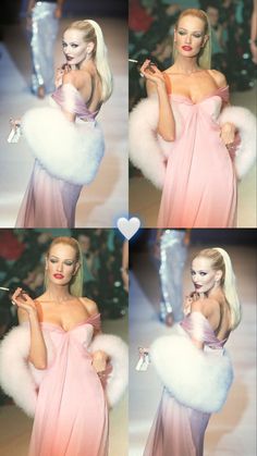 90s Mugler, Rat Catcher, Pink Angels, Karen Mulder, Random Aesthetics, 2000s Outfits, 90s Models, 90s Outfit, 60s Fashion