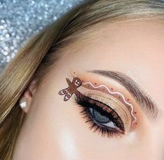 Christmas Makeup Look, Holiday Makeup Looks, Makijaż Smokey Eye, Eye Makeup Designs, Makeup Eye Looks, Creative Eye Makeup