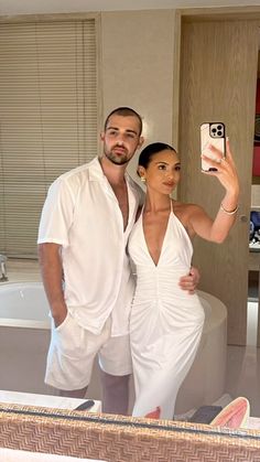 Church Fits, Outfits For Mexico, White Bathing Suit, European Summer Outfits, Honeymoon Outfits, Couple Dress, Best Friend Photoshoot