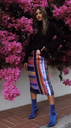 Casual Party Outfit, Fabulous Style, Trendy Skirts, Mode Boho, Moda Chic, Mode Inspo, Winter Mode, Looks Chic, Casual Winter Outfits