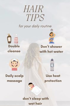 How To Maintain Hair, Fast Natural Hair Growth, Sleeping With Wet Hair, Long Hair Care, Natural Hair Growth Tips, Damage Hair Care, Glamour Hair