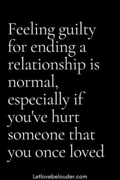 But sympathy for your ex-partner can also come from a completely different corner – because maybe you just behaved wrong during the relationship or during times of separation and are currently unable to end it. A lack of appreciation, for example, can end up being an absolute relationship killer, but an affair also leads, in many cases, to the end of the partnership. Feelings of guilt after a breakup can be derived from one’s own mistakes. Lack Of Appreciation, Guilt Quotes, Happy Healthy Relationship, After The Breakup, Relationship Killers, Prayer Corner, Feeling Guilty, Ending A Relationship