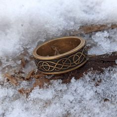 The rings are made from Italian bronze by hand casting. The main braided ornament is made in Nordic serpent form in Urnes style. If you like Norse mythology or Celtic or Viking style jewelry you`ll like like this ring. Ring width:- 8 mm | 3/10 inch in sizes from 7 US to 9 1/2 US- 10 mm | 2/5 inch in sizes from 9 3/4 US to 13 US !Price is for one ring! Description of Urnes bronze ring: Material: Italian bronze solid (88 % Copper, 12% Tin) The ring is made for order. It`s ready for shipping in 5-1 Symbolic Bronze Ceremonial Jewelry, Symbolic Bronze Jewelry For Ceremonial Occasions, Ceremonial Symbolic Bronze Jewelry, Ceremonial Ring With Antique Finish, Ceremonial Antique Finish Jewelry Ring, Ceremonial Antique Finish Ring, Hand Forged Bronze Metal Rings, Vintage Ceremonial Jewelry Metal Ring, Vintage Ceremonial Metal Ring Jewelry