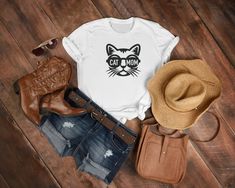 Cat Mama Shirt Cat Mom Shirt Cat Shirt Cat Lover - Etsy Philippines Cat Mom Shirt, Cat Mama, Cat Mom Shirts, Mom Cat, Mama T Shirt, Mama Cat, Mama Shirts, Cat Lover Gift, Cat Shirt