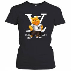 Funny Boo Bear Lv Louis Women's T-shirt Cartoon Funny, Infant Clothing, Autumn Clothes, Fashion Baby, Custom Shoes, Hawaiian Shirt, Mens Tank Tops, Return Policy, Colorful Shirts