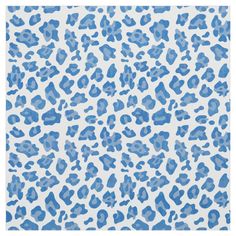 a blue and white animal print background