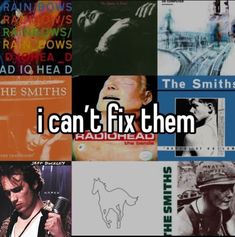 i can't fix them the smiths radiohead album cover art poster print