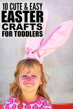 Make this your best Easter yet with this collection of adorable Easter crafts for kids! Whether your little ones are in preschool, kindergarten, or elementary school, this collection of fun ideas will keep their little hands and minds busy this Easter. Who knew a few cotton balls, popsicle sticks, and a bit of glue and paint could be so much fun?! Easter Crafts For Toddlers, Crafts For Toddlers, Easter Stuff, Easy Easter Crafts, Homemade Valentines, Boredom Busters, Crafty Kids, Cotton Balls, Easter Activities