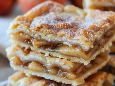 All Recipes Flaky Apple Pie Bars, 9x13 Apple Pie, Flaky Apple Pie Bars Recipe, Dessert Recipes With Apples, Apple Slices Recipes, Apple Recipes Dessert, Apple Slab Pie Recipe, Bloomin Apples