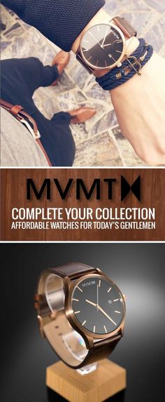 Need a gift for that special gentleman in your life? With 13 men's styles to choose from all around $100 with free shipping worldwide, we're sure you'll find a watch that will fit his style! Gentleman Rules, Affordable Watches, Men Jewelry, Bags Fashion, Men's Watches, Patek Philippe, Style Blog, Casio Watch, Gq