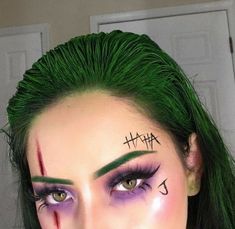 Joker Halloween Makeup, Maquillage Halloween Simple, Halloween Makeup Clown, Halloween Fits, Holloween Makeup