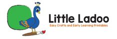 the logo for little lado, a children's and early learning printables