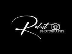 a black and white photo logo with the words,'paul photography'on it