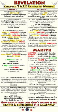 a poster with some words on it that are in different colors and font styles, including the