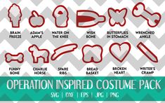 operation inspired costume pack svg files