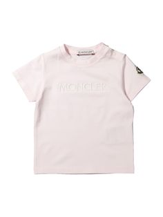 Moncler Enfant Kids Pink t-shirt for girls Moncler T Shirt, Moncler Sweater, Burberry T Shirt, Moschino T Shirt, Stockholm Style, Pink T Shirt, Pink Tshirt, Teenage Fashion Outfits