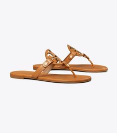 Miller Sandal: Women's Designer Sandals | Tory Burch Tory Burch Sandals Outfit, Classy Sandals, Italian Sandals, Miller Sandal, Tory Burch Sandals, Sandals Outfit, Tory Burch Miller, Jelly Sandals, Tory Burch Miller Sandal