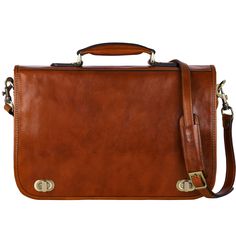 PRICES MAY VARY. BAG THAT MAKES A STATEMENT: Experience the epitome of sophistication with our Italian leather briefcase meticulously crafted by skilled artisans. Elevate your style with unrivaled quality and a timeless design, setting you apart from the crowd. MADE TO LAST: Our briefcase bag is made from full-grain Italian cowhide leather, lined with leather and pockets - with tear-resistant cotton lining. The bag features reliable hardware, YKK zippers, and impeccable finishing, blending durab Luxury Saffiano Leather Briefcase For Formal Use, Luxury Briefcase With Leather Double Handles, Luxury Waxed Canvas Briefcase For Travel, Luxury Rugged Leather Briefcase, Luxury Rugged Briefcase, Luxury Waxed Canvas Travel Briefcase, Classic Luxury Saffiano Leather Briefcase, Luxury Classic Saffiano Leather Briefcase, Luxury Formal Shoulder Briefcase