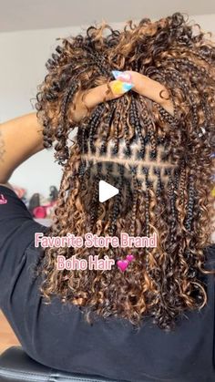 38K likes, 188 comments - tinadash_ on July 13, 2024: "💕 Best Boho Hair 💕 Store Purchase Edition ✨ With my expertise in the boho Knotless game these are the best and top options for boho hair brought from the hair stores… in my opinion!! 📣 Hit that save button for the next time your ready to purchase boho hair‼️ #bohocurls #bohostyle #braidedbob #bobbohobraids #bestbrands #braidstyle #explore". Small Knotless Box Braids Blonde And Brown, Boho Bob Twists Black Women, Cornrows Boho Braids For Black Women, Braided Hairstyles For Black Women Boho, Short Curly Ends Box Braids, Sengalese Twists Boho Bob, Bob Style Braids For Black Women, Boho Braids Color 27 And 30, Black Vacation Hair