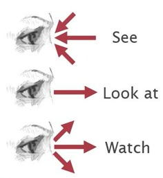 the stages of an eyeliding procedure are shown with arrows pointing to each other