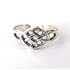 Sterling Silver Celtic Square knot adjustable toe ring Size is approximately 925 A B O U T We offer high quality jewelry for all. All items are nicely packaged. Thank you for shopping with us ️ Feel free to send a message if you have any questions! * Metal Purity: 925 * Metal: Silver * Brand: Unbranded * Shipped in gift box: Yes * Base Metal: Sterling Silver * Material: 925 Sterling silver, Metal * Color: Silver * Band Width: narrow * Type: Toe Ring * Shape: as listed * Main Stone: No Stone * Ma Sterling Silver Toe Rings, Square Knot, Silver Toe Rings, Kids Rings, Ring Shapes, Toe Ring, Ring Pictures, Finger Rings, Body Jewellery