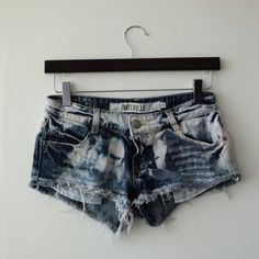 Brandy Melville Denim Cut Off Shorts In Gorgeous Acid Like Wash. Has Shades Of Light Pink In The Wash. Sits Low On The Hips. Condition: New Without Tags. Tried On Never Worn. Size: 40 Fits Like A Small Or Xs In Women Smoke-Free Pet Free Home, Everything Clean **Bundle 3 And Save 15% And Pay One Time Shipping! Grunge Dark Wash Jean Shorts For Spring, Medium Wash Cotton Grunge Jean Shorts, Medium Wash Grunge Cotton Jean Shorts, Cotton Grunge Jean Shorts In Medium Wash, Grunge Medium Wash Shorts For Summer, Grunge Style Medium Wash Shorts For Summer, Grunge Style Medium Wash Summer Shorts, Dark Wash Grunge Shorts For Spring, Casual Bleached Cutoff Jean Shorts