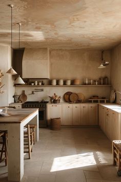 the kitchen is clean and ready for us to use in some time of their lives