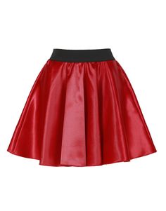 Shiny Red Skirt... £ 4.95 Red Skirt, Red Skirts, Skater Skirt, Designer Clothes