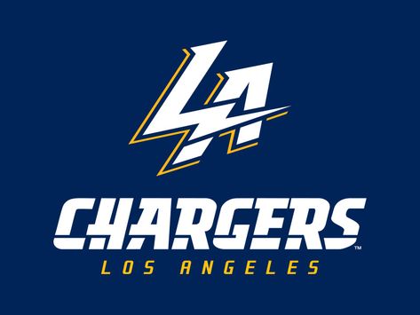 LA Chargers Concept by Torch Creative on Dribbble La Chargers Logo, La Chargers, Football Coloring Pages, Wooden Family Signs, Lightning Logo, Chargers Football, Chargers Nfl, Sport Branding, Silhouette Online Store